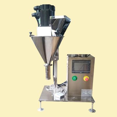 China With High Accuracy Semi-automatic Self Weighting Scale Table Top Spiral Auger Spices Powder Weighing And Filling Machine By Self Weight for sale