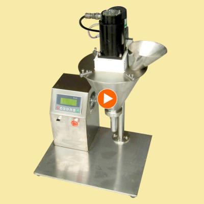 China 0.5g-1000g Power Auger Semi-automatic Small Bottle Jar Powder Dispenser Small Bag Power Filling Machine CE Approved for sale