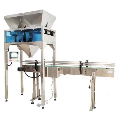 China Multi Ways To Weigh New Design 4 Head Multi Coating Small Weigher Machine For Food Chemical Cosmetic for sale