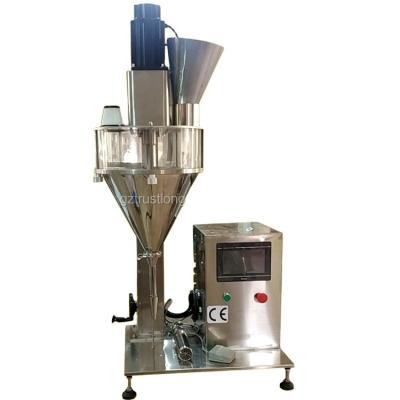 China High Precision 1g to1kg Table Top Semi Automatic Auger Screw Filling Machine for Bottle Jar Can Pouch Bag Powder for sale