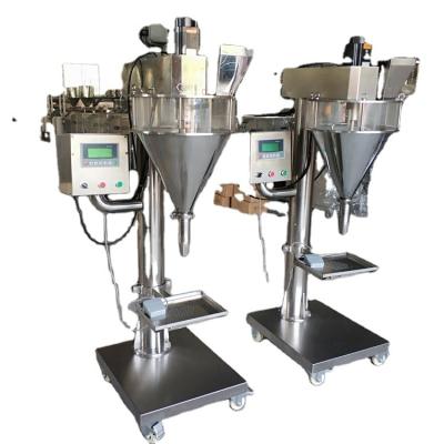 China High Precision China Factory Price Semi Automatic Auger Powder Filling Machine For 1000g 5000g Light Powder for sale