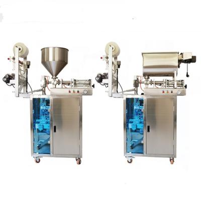 China Food Line Automatic Vertical Bag Sauce Sachet Continuous Package Packing Machine for sale