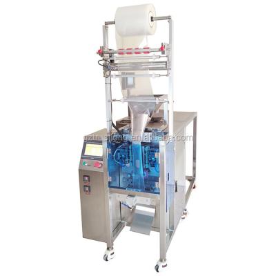 China New Design Automatic Small Scale Food Fruit Flakes Potato Chips Puffed Dry Bag Packing Machine With Nitrogen for sale