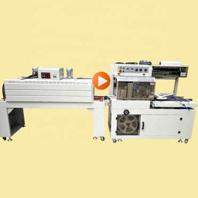 China Automatic L Bar Sealer Heat Sealer Photoelectric Shrink Control China POF PVC Film Wrapping Packing Machine for sale