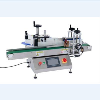 China Automatic mini table top automatic flat and round bottle labling labling machine for sale