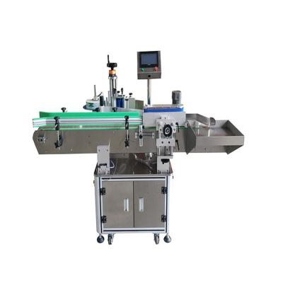 China Roll to roll Guangzhou fast speed top plastic sticker to bottles round automatic glass jar sticking roll to roll labeling machine low price for sale