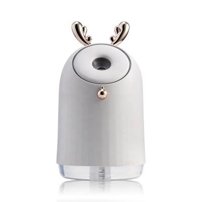 China Mini Portable 250ml RGB Lighting Wireless USB Mini Humidifier With 2 Spray Volume for sale