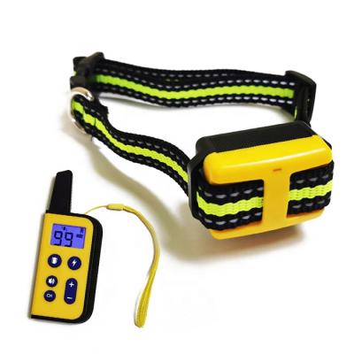 China Sustainably Imprinting Waterproof Ip68 Shock Electronics Shock No Bark Remote Control Dog Training Collar for sale