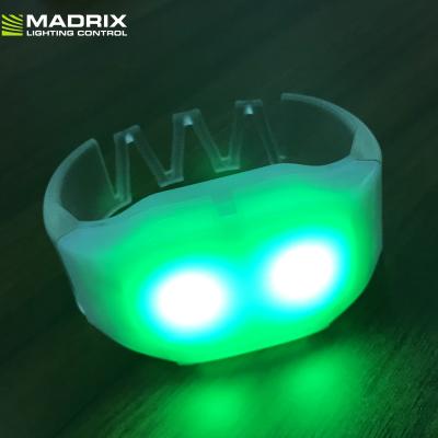 China ABS Plastic DMX Affordable Novelty Led Bracelet For Events for sale