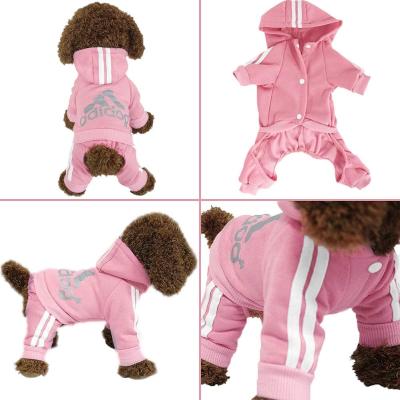 China Sustainable Autumn Winter Warm Fashion Cute Cotton Costume Hoodie Clothes Costume For Puppy for sale