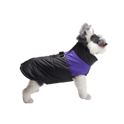 China 2021 Fashion Windproof Stocked Winter Jacket Vest Pet Puppy Clothes Small Medium Large Dogs Down Parkas for sale