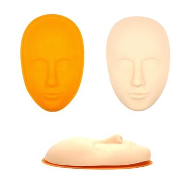 China Eyebrow Eyeliner Lip Constant Makep KZBOY Microblading Academy Supplies PMU Latex Silicone 3D Head Face Practice Training Model Skin For Beginner for sale