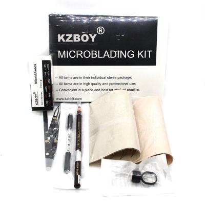 China KZBOY OEM/ODM 150mm*200mm*30mm Order Quantity Microblading Microblading Kit For Academy Training Kit for sale