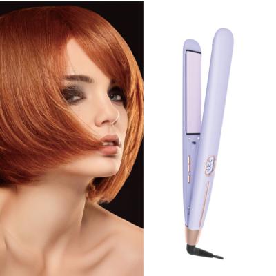 China Hotel Factory Direct Supplier Keratin Ceramic Permanent Beauty Care The Liquid Crystal Display Flat Plate Hair Straightener for sale