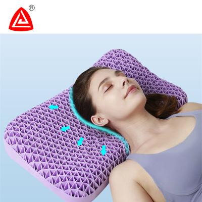 China DZ Almohada Factory Manufacturer High Quality Neck Protection Anti-Static Pillow No Pressure Latex Memory Foam Comfortable Bed Pillows for sale