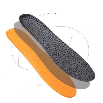 China Winter elastic shock absorption insole massage protection men and women sweat absorption insole sports shoes summer popcorn for sale