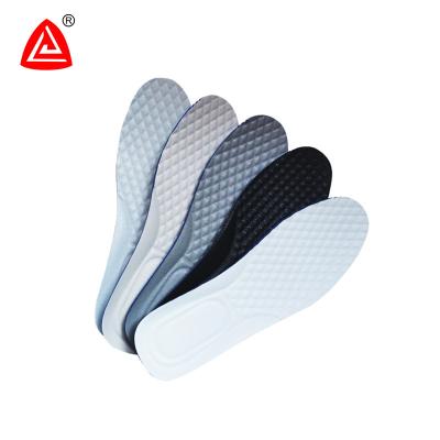 China Footwear Shoe Inserts Memory Foam Insoles Breathable Shock Absorbent Orthotic Insoles for sale