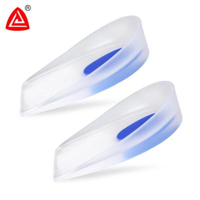 China Shoes Silicone Height Increase Cushion Insole Comfortable Sheer Arch Support PU Insole for sale