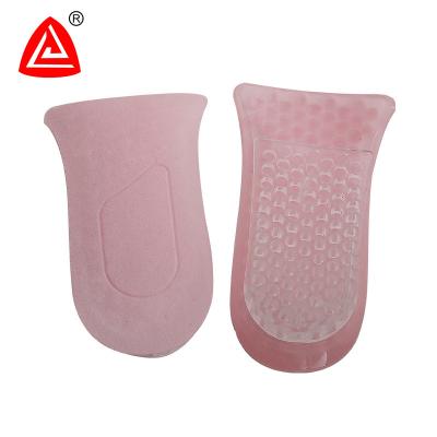 China Dual Density Shoes PU Gel Insole Height Increase Insole For Immediately Height Increase for sale