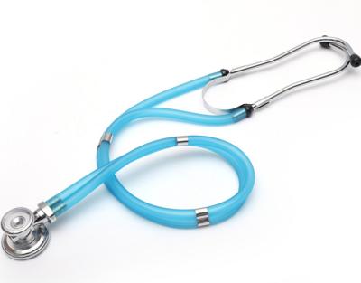 China Metal With Stainless Steel High Quality Deluxe Dual Head Stethoscope for sale