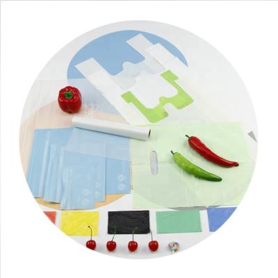 China Biodegradable popular selling biodegradable plastic bag for shopping with high quality for sale