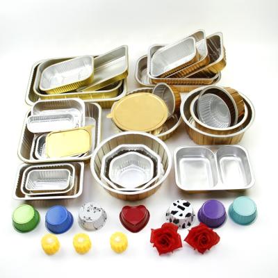 China Eco - Friendly Hot Sale Airline Aluminum Foil Food Container For Parties for sale