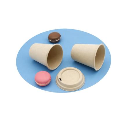 China Factory direct supply biodegradable sugarcane bagasse 1/2 measuring cup biodegradable cup with low price for sale