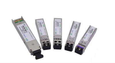 China Fiber Optical 40KM DWDM SFP Transceiver 10G Juniper Compatible , Multi Mode for sale