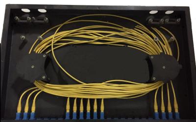 China 12 Fibers ODF Optical Fiber Distribution Frame Well Cable Management for sale