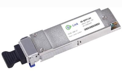 China Unimodal QSFP + módulos ópticos del transmisor-receptor, transmisor-receptor del canal de la fibra de Ethernet en venta