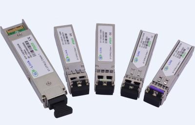 China Transmisor-receptor auténtico de 10G DWDM SFP para el canal de la fibra con recinto del metal en venta