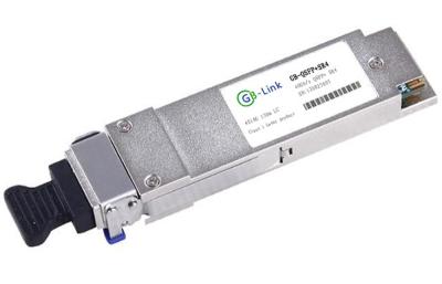 China 4 Channel QSFP + Optical Transceiver Modules 850nm 150M on OM3 Multimode Fiber for sale