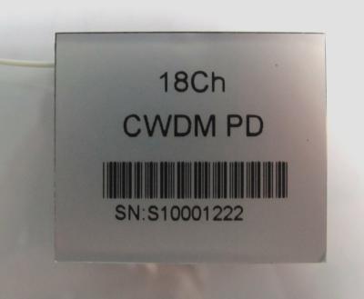 China Platee 20 el canal del módulo 18 del paladio de la fibra óptica CWDM del Pin para el metro de poder de CWDM en venta