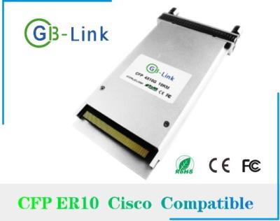 China Módulo óptico del transmisor-receptor de Ethernet 100G CFP del gigabit obediente a IEEE 802.3ba en venta