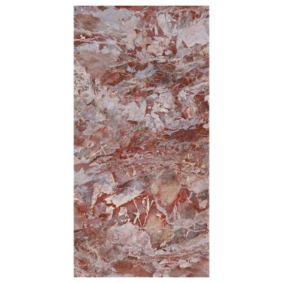 China Bathroom Floor TM2E907S Modern Indoor Wall Tile Marble Porcelain Red Tile 600*1200Mm for sale