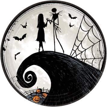 China Minimalist Halloween Party Supplies Paper Plates Tableware For 20 Guests Disposable Dishes And Napkins Sets Tableware Decorations for sale