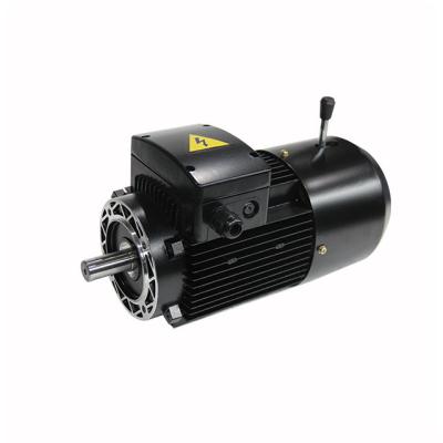 China Totally Enclosed Small size 1.5kw 2hp 4p induction electric motor for sale