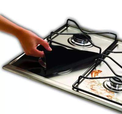 China 0.12mm-0.3mm Gas Stove Cover Kitchen Gas Stove Cleaning Pad Viable Thick Viable Gas Stove Pad Kitchen Instrument for sale