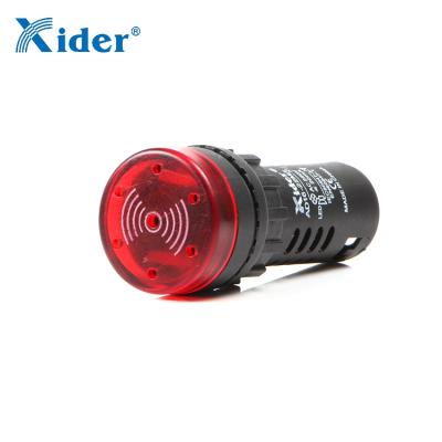 China AD16-22SM Alarm Buzzer With Warning AD16-22SM Red Light for sale