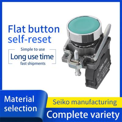 China Flat button self-reset XB4-BA42 22MM for sale