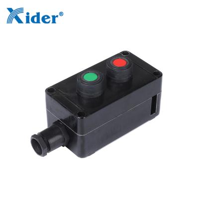 China Wholesale Cheap Plastic Double Button Ip65 Push Button Control Explosion Proof EX Button 2 for sale