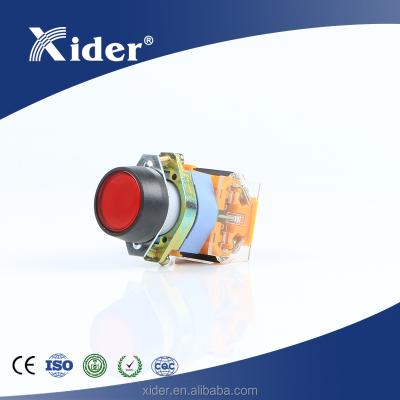 China LA39 N/O+N/C Series 10A Industrial Reset Push Button Switch for sale