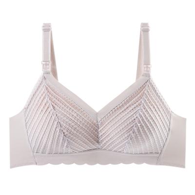 China High Quality Seamless Mother Care Bra Wholesale Radiation Protection Nursing Breastfeeding Bra Lace for sale