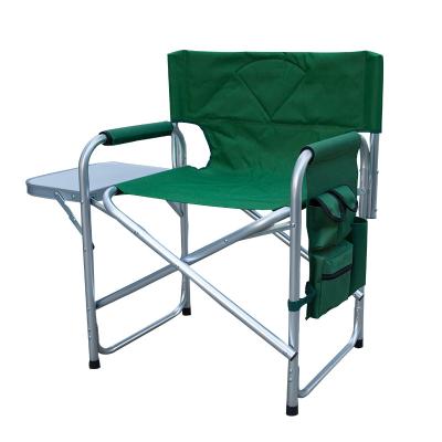 China Handcraft Folding Chairs Portable Outdoor Beach Chair With Side Tables for sale