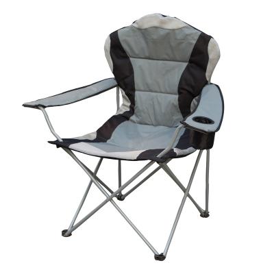 China Handcraft Outdoor Camping Chair Metal With Oxford Reclin Chairs Folding Camping Chairs for sale