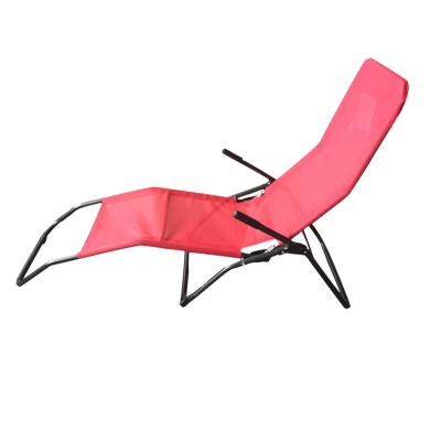 China Durable Outdoor Leisure Folding Sun Lounger Garden Sofa Nap Chair With 2 Positions for sale