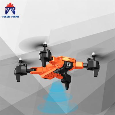 China With Camera 2022 Latest Arrival High Quality Light Rc LED Foldable UAV Drone Quadcopter With 4K Hd Dual Camera for sale