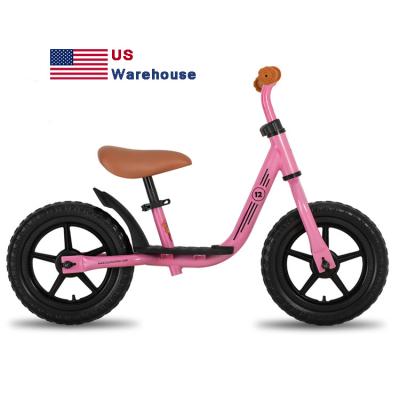 China 12 Inch Children's Best Baby Bike JOYSTAR USA Warehouse Free Shipping bicicleta Bike Pink Steel Kids Balance Bicycle for sale