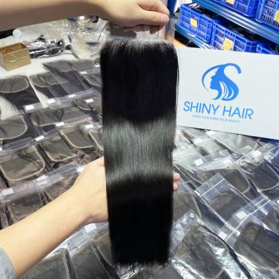 China Factory Price Silky Straight 5x5 Lace Closure Lace Front, Thin Hair Hd Lace Closure, 7x7 Lace Closure Headband For Black Women for sale