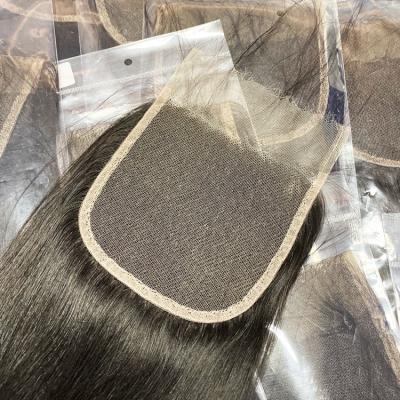 China Silky Straight Hair Rojo Frontale, 6x13 Frontal Miel Closure, Brazilian 5x5 Human Hair Closure Guangzhou Human Hair Factory 6x6 Wave Closure for sale